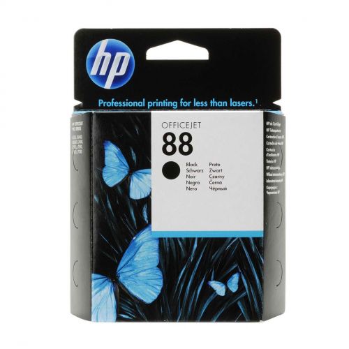 Tinteiro HP Officejet K550 / K5300  / K5400 / L7480 / L7580 /  L7680 / L7780 / L7590 Pro Series Nº88 Preto , Hp , HPC9385A , 882780155077